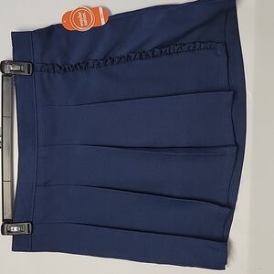 Girls Wonder Nation Size 16 Plus Navy Blue School Uniform Skorts